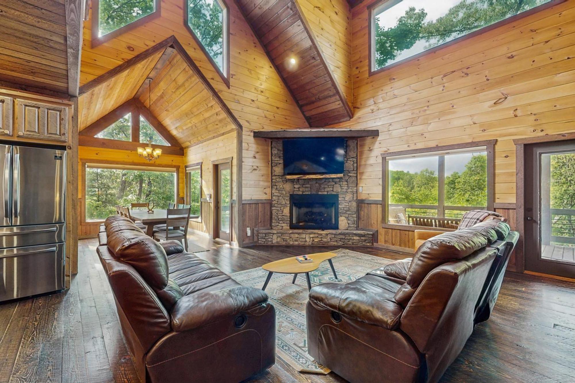 Whispering Woods Villa Blue Ridge Exterior foto